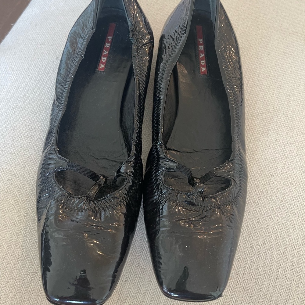 Vintage Prada Ballet Flats